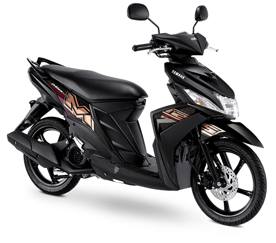 Mio M3 125 Metallic Black